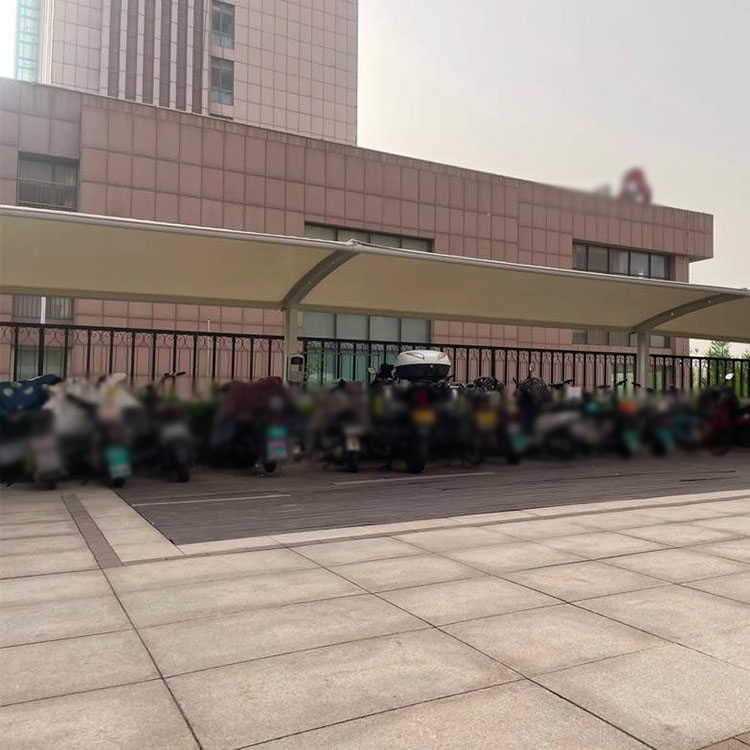 河东区膜结构电动车棚