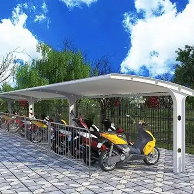 河东区膜结构电动车棚